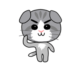 Cat's Stickers (Scottish Fold) sticker #2310956