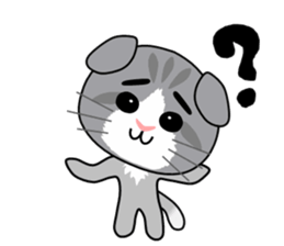 Cat's Stickers (Scottish Fold) sticker #2310960