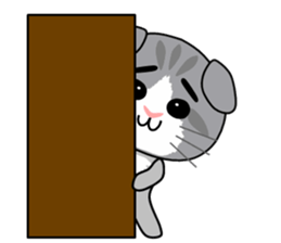 Cat's Stickers (Scottish Fold) sticker #2310966