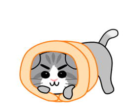 Cat's Stickers (Scottish Fold) sticker #2310969