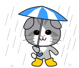 Cat's Stickers (Scottish Fold) sticker #2310983