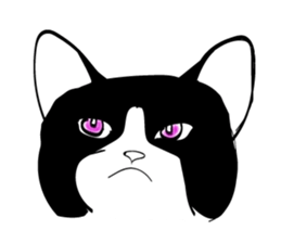 sendai_nyoro_ cat sticker #2311179