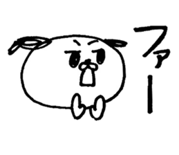 Office worker DOG sticker #2311384