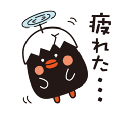 flying chick & penguin stickers sticker #2311479