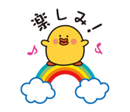 flying chick & penguin stickers sticker #2311485