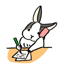 polite bunnies sticker #2311731