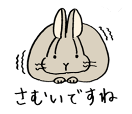polite bunnies sticker #2311736