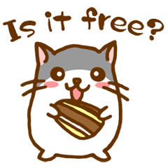 The hamster invites to various events