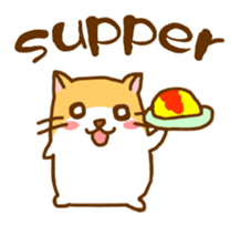 The hamster invites to various events sticker #2311875