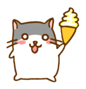 The hamster invites to various events sticker #2311876