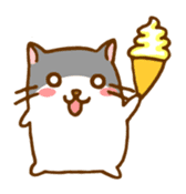 The hamster invites to various events sticker #2311876