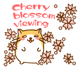 The hamster invites to various events sticker #2311883