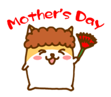 The hamster invites to various events sticker #2311885