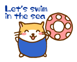 The hamster invites to various events sticker #2311887