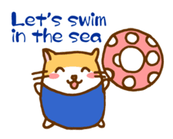 The hamster invites to various events sticker #2311887
