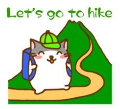 The hamster invites to various events sticker #2311888