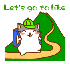 The hamster invites to various events sticker #2311888