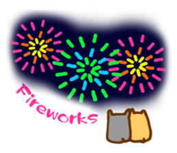 The hamster invites to various events sticker #2311889