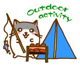 The hamster invites to various events sticker #2311890