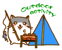 The hamster invites to various events sticker #2311890