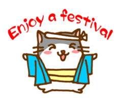 The hamster invites to various events sticker #2311892