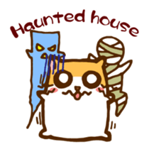 The hamster invites to various events sticker #2311893