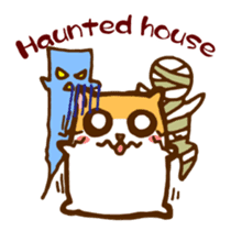 The hamster invites to various events sticker #2311893