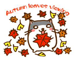 The hamster invites to various events sticker #2311896