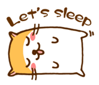 The hamster invites to various events sticker #2311904