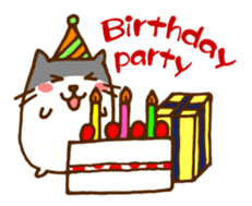 The hamster invites to various events sticker #2311909