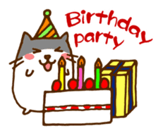 The hamster invites to various events sticker #2311909