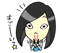 A Girl Office Worker sticker #2312397
