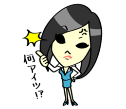 A Girl Office Worker sticker #2312406