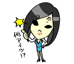 A Girl Office Worker sticker #2312406