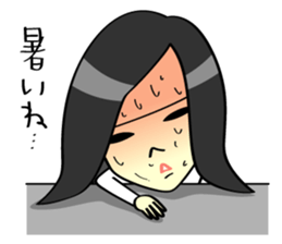 A Girl Office Worker sticker #2312412