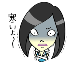 A Girl Office Worker sticker #2312413