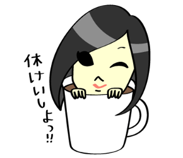 A Girl Office Worker sticker #2312417