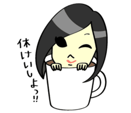 A Girl Office Worker sticker #2312417
