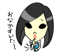 A Girl Office Worker sticker #2312418