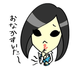 A Girl Office Worker sticker #2312418