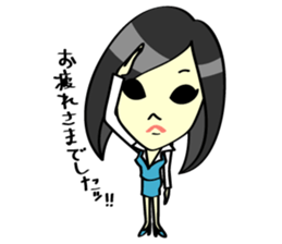 A Girl Office Worker sticker #2312424