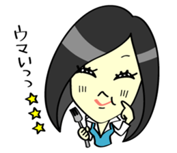 A Girl Office Worker sticker #2312430