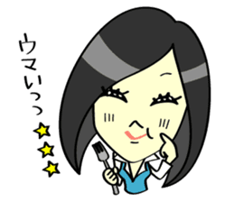 A Girl Office Worker sticker #2312430