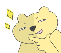 Bear and German sticker #2312548