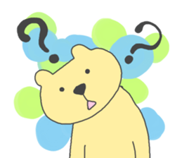 Bear and German sticker #2312549