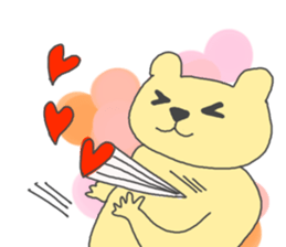 Bear and German sticker #2312551