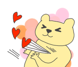 Bear and German sticker #2312551