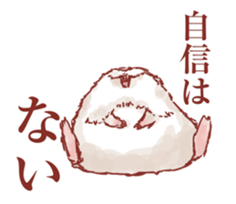 Text and a variety of hamster. sticker #2313039