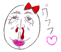 Tamako. she is a very lovely egg. sticker #2313840