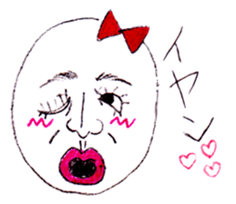 Tamako. she is a very lovely egg. sticker #2313844